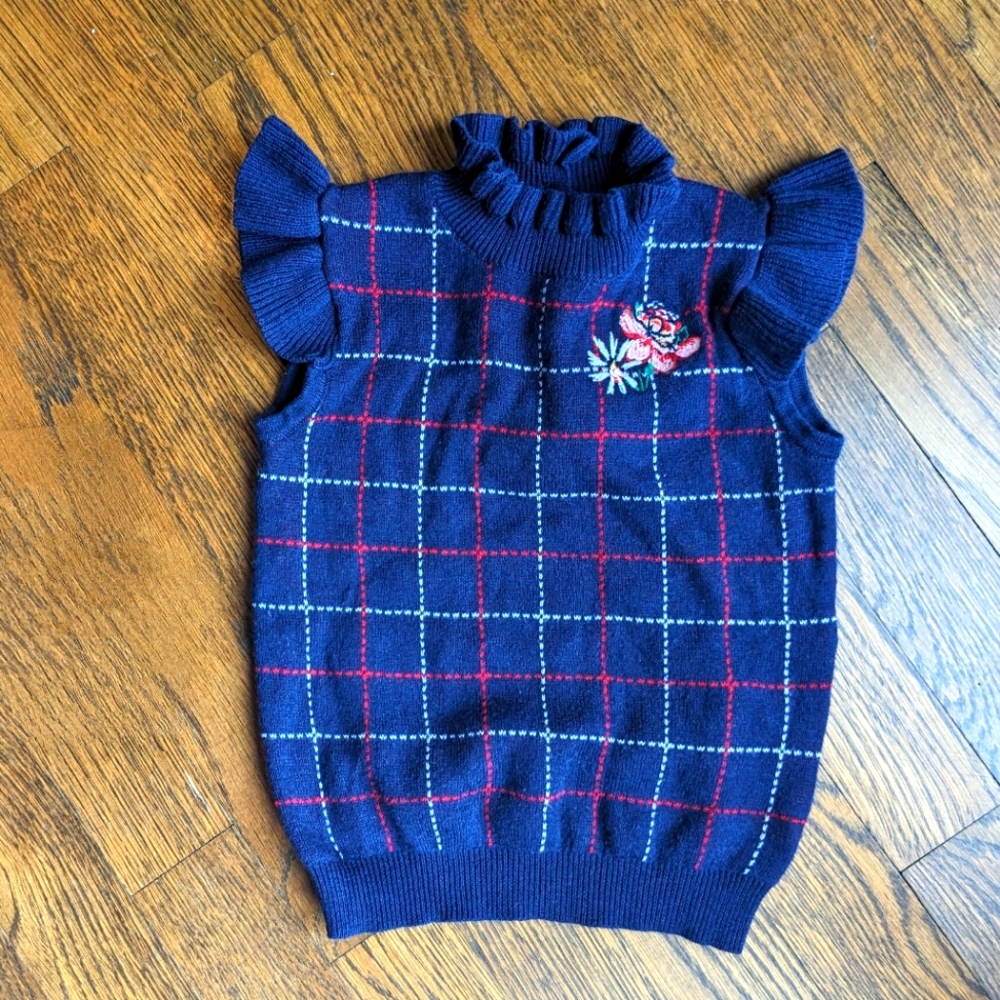 Janie and Jack Embroidered Sweater